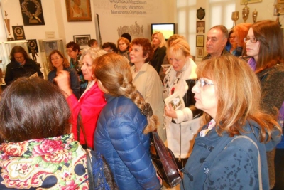 Μέλη του Πολιτιστικού, Φιλοσοφικού, Φιλανθρωπικού συλλόγου &quot;Περσεφόνη&quot;, από τον Νέο Κόσμο-Αττικής , επισκέφτηκαν το Μουσείο Μαραθωνίου Δρόμου