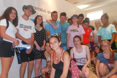 Μαθητές και Δάσκαλοι από τον Καναδά των εκπαιδευτηρίων Vanguard Intercultural High School επισκέφτηκαν το Μουσείο Μαραθωνίου Δρόμου