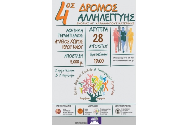 &Delta;&Epsilon;&Lambda;&Tau;&Iota;&Omicron; &Tau;&Upsilon;&Pi;&Omicron;&Upsilon; - &Pi;&rho;&omicron;&kappa;ή&rho;&upsilon;&xi;&eta; 4&omicron;&sigmaf; &Delta;&rho;ό&mu;&omicron;&sigmaf; &Alpha;&lambda;&lambda;&eta;&lambda;&epsilon;&gamma;&gamma;ύ&eta;&sigmaf;