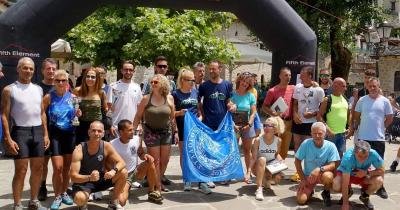 &Sigma;&upsilon;&mu;&mu;&epsilon;&tau;&omicron;&chi;ή &tau;&omicron;&upsilon; &Sigma;. &Delta;. &Iota;&omega;&alpha;&nu;&nu;ί&nu;&omega;&nu; &sigma;&tau;&omicron; 4&omicron; Syrrako Trail Run