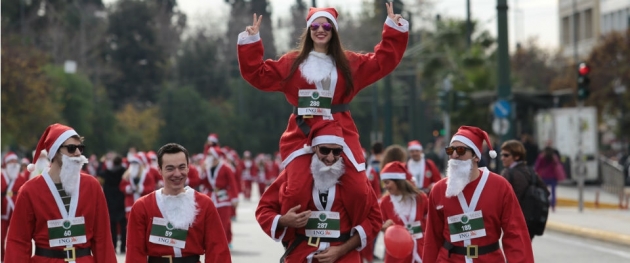 &Delta;&Epsilon;&Lambda;&Tau;&Iota;&Omicron; &Tau;&Upsilon;&Pi;&Omicron;&Upsilon; - &Pi;&rho;&omicron;&kappa;ή&rho;&upsilon;&xi;&eta; 2&omicron; Athens Santa Run 2015