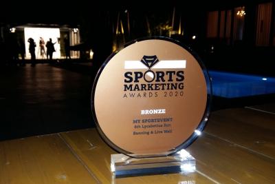 &Beta;&rho;ά&beta;&epsilon;&upsilon;&sigma;&eta; &gamma;&iota;&alpha; &tau;&omicron; 6&omicron; Lycabettus Run &sigma;&tau;&alpha; Sports Marketing Awards 2020
