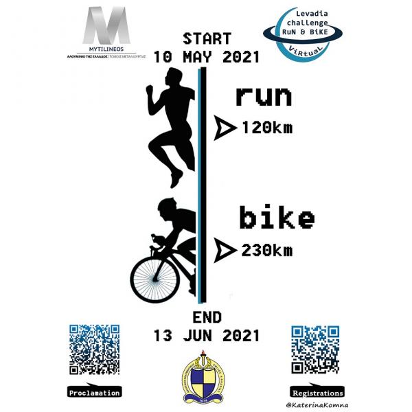 Levadia Virtual challenge RUN &amp; BIKE