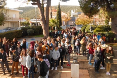 Μαθητές από το 1o Γυμνάσιο Αρτέμιδος επισκέφτηκαν το Μουσείο Μαραθωνίου Δρόμου