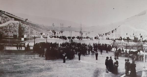 &Sigma;&alpha;&nu; &sigma;ή&mu;&epsilon;&rho;&alpha;, &sigma;&tau;&iota;&sigmaf; 6 &Alpha;&pi;&rho;&iota;&lambda;ί&omicron;&upsilon; 1896 &xi;&epsilon;&kappa;ί&nu;&eta;&sigma;&alpha;&nu; &omicron;&iota; &pi;&rho;ώ&tau;&omicron;&iota; &Omicron;&lambda;&upsilon;&mu;&pi;&iota;&alpha;&kappa;&omicron;ί &Alpha;&gamma;ώ&nu;&epsilon;&sigmaf; &tau;&eta;&sigmaf; &sigma;ύ&gamma;&chi;&rho;&omicron;&nu;&eta;&sigmaf; &epsilon;&pi;&omicron;&chi;ή&sigmaf;