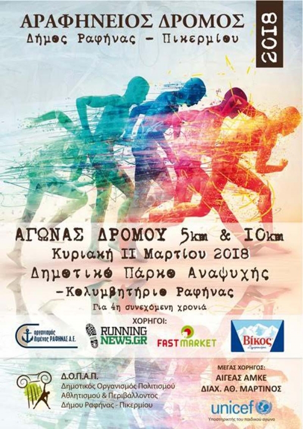 4&omicron;&sigmaf; &Alpha;&rho;&alpha;&phi;ή&nu;&epsilon;&iota;&omicron;&sigmaf; &alpha;&gamma;ώ&nu;&alpha;&sigmaf; &delta;&rho;ό&mu;&omicron;&upsilon; 2018