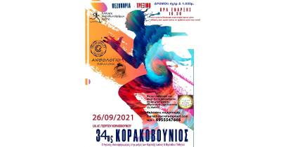 &Sigma;&tau;&iota;&sigmaf; 26 &Sigma;&epsilon;&pi;&tau;&epsilon;&mu;&beta;&rho;ί&omicron;&upsilon; &omicron; 34&omicron;&sigmaf; &Kappa;&omicron;&rho;&alpha;&kappa;&omicron;&beta;&omicron;ύ&nu;&iota;&omicron;&sigmaf; &Delta;&rho;ό&mu;&omicron;&sigmaf;