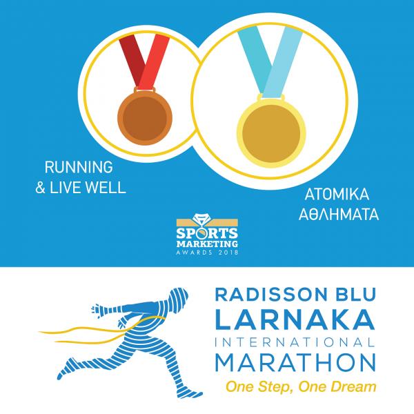 &Delta;&Epsilon;&Lambda;&Tau;&Iota;&Omicron; &Tau;&Upsilon;&Pi;&Omicron;&Upsilon; - &Omicron; Radisson Blu &Delta;&iota;&epsilon;&theta;&nu;ή&sigmaf; &Mu;&alpha;&rho;&alpha;&theta;ώ&nu;&iota;&omicron;&sigmaf; &Lambda;ά&rho;&nu;&alpha;&kappa;&alpha;&sigmaf; &sigma;&tau;&eta;&nu; &kappa;&omicron;&rho;&upsilon;&phi;ή &tau;&omega;&nu; Sports Marketing Awards