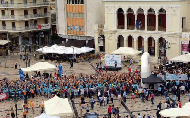 &Alpha;&nu;&epsilon;&beta;&alpha;ί&nu;&epsilon;&iota; &omicron; &pi;ή&chi;&eta;&sigmaf; &sigma;&tau;&omicron; Run Greece &Pi;ά&tau;&rho;&alpha;&sigmaf;