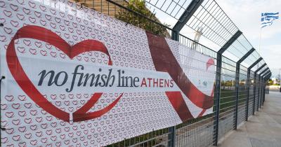 &Sigma;&tau;&omicron; &rho;&upsilon;&theta;&mu;ό &tau;&omicron;&upsilon; 6&omicron;&upsilon; No Finish Line Athens! &Tau;&omicron; &pi;&rho;ό&gamma;&rho;&alpha;&mu;&mu;&alpha; &tau;&eta;&sigmaf; &delta;&iota;&omicron;&rho;&gamma;ά&nu;&omega;&sigma;&eta;&sigmaf;