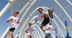 &Chi;&alpha;&mu;ό&gamma;&epsilon;&lambda;&alpha; &kappa;&alpha;&iota; &mu;&epsilon;&gamma;ά&lambda;&eta; &sigma;&upsilon;&mu;&mu;&epsilon;&tau;&omicron;&chi;ή &sigma;&tau;&eta;&nu; &epsilon;&kappa;&kappa;ί&nu;&eta;&sigma;&eta; &tau;&omicron;&upsilon; 6&omicron;&upsilon; No Finish Line Athens