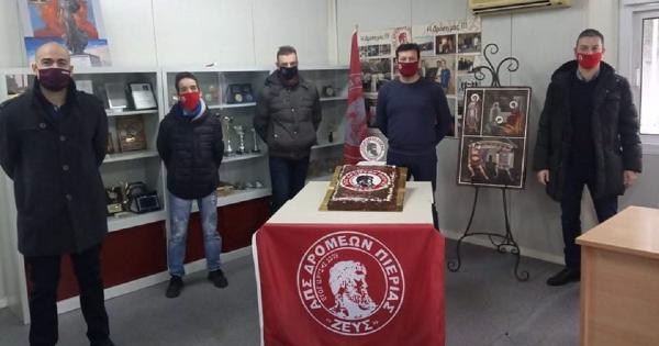 &Mu;&epsilon; &mu;έ&tau;&rho;&alpha; &alpha;&sigma;&phi;&alpha;&lambda;&epsilon;ί&alpha;&sigmaf; &alpha;&lambda;&lambda;ά &kappa;&alpha;&iota; &alpha;&iota;&sigma;&iota;&omicron;&delta;&omicron;&xi;ί&alpha; &eta; &kappa;&omicron;&pi;ή &tau;&eta;&sigmaf; &Pi;&rho;&omega;&tau;&omicron;&chi;&rho;&omicron;&nu;&iota;ά&tau;&iota;&kappa;&eta;&sigmaf; &Pi;ί&tau;&alpha;&sigmaf; &tau;&omicron;&upsilon; &Alpha;.&Pi;.&Sigma;. &Delta;&rho;&omicron;&mu;έ&omega;&nu; &Nu;. &Pi;&iota;&epsilon;&rho;ί&alpha;&sigmaf; &laquo;&Zeta;&Epsilon;&Upsilon;&Sigma;&raquo;