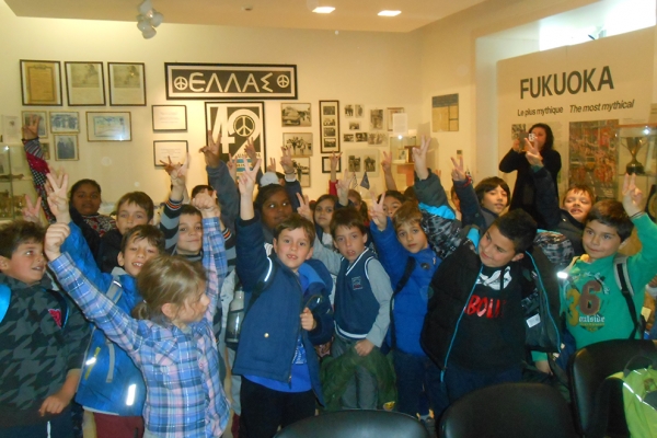 &Epsilon;&pi;ί&sigma;&kappa;&epsilon;&psi;&eta; &tau;&omicron;&upsilon; 1&omicron;&upsilon; &Delta;&eta;&mu;&omicron;&tau;&iota;&kappa;&omicron;ύ &Sigma;&chi;&omicron;&lambda;&epsilon;ί&omicron;&upsilon; &Kappa;&alpha;&pi;&alpha;&nu;&delta;&rho;&iota;&tau;ί&omicron; &sigma;&tau;&omicron; &Mu;&omicron;&upsilon;&sigma;&epsilon;ί&omicron; &Mu;&alpha;&rho;&alpha;&theta;&omega;&nu;ί&omicron;&upsilon; &Delta;&rho;ό&mu;&omicron;&upsilon;