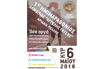 &Delta;&Epsilon;&Lambda;&Tau;&Iota;&Omicron; &Tau;&Upsilon;&Pi;&Omicron;&Upsilon; - &Pi;&rho;&omicron;&kappa;ή&rho;&upsilon;&xi;&eta; 1&omicron;&sigmaf; &Eta;&mu;&iota;&mu;&alpha;&rho;&alpha;&theta;ώ&nu;&iota;&omicron;&sigmaf; &Alpha;&lambda;&mu;&omega;&pi;ί&alpha;&sigmaf;