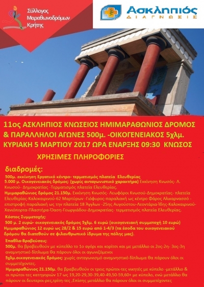 11&omicron;&sigmaf; &Kappa;&nu;ώ&sigma;&epsilon;&iota;&omicron;&sigmaf; &Eta;&mu;&iota;&mu;&alpha;&rho;&alpha;&theta;ώ&nu;&iota;&omicron;&sigmaf; &delta;&rho;ό&mu;&omicron;&sigmaf; &amp; &omicron;&iota;&kappa;&omicron;&gamma;&epsilon;&nu;&epsilon;&iota;&alpha;&kappa;ό&sigmaf; &delta;&rho;ό&mu;&omicron;&sigmaf; &tau;&rho;έ&xi;&iota;&mu;&omicron; &kappa;&alpha;&iota; &pi;&epsilon;&zeta;&omicron;&pi;&omicron;&rho;ί&alpha;&sigmaf; 5&chi;&lambda;&mu;