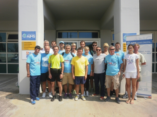 &Eta; AIMS &delta;&iota;&omicron;&rho;&gamma;ά&nu;&omega;&sigma;&epsilon; &sigma;&epsilon;&mu;&iota;&nu;ά&rho;&iota;&omicron; &mu;έ&tau;&rho;&eta;&sigma;&eta;&sigmaf; &delta;&rho;&omicron;&mu;&iota;&kappa;ή&sigmaf; &alpha;&pi;ό&sigma;&tau;&alpha;&sigma;&eta;&sigmaf;