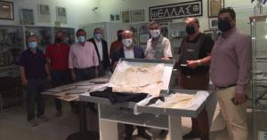 &Tau;&alpha; &Alpha;&iota;&mu;&alpha;&tau;&omicron;&beta;&alpha;&mu;&mu;έ&nu;&alpha; &Rho;&omicron;ύ&chi;&alpha; &tau;&omicron;&upsilon; &Gamma;&rho;&eta;&gamma;ό&rho;&eta; &Lambda;&alpha;&mu;&pi;&rho;ά&kappa;&eta; &sigma;&tau;&omicron; &Mu;&omicron;&upsilon;&sigma;&epsilon;ί&omicron; &Mu;&alpha;&rho;&alpha;&theta;&omega;&nu;ί&omicron;&upsilon; &Delta;&rho;ό&mu;&omicron;&upsilon;