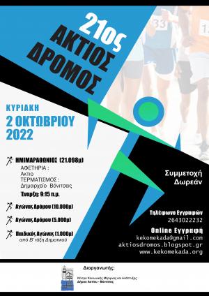 21&omicron;&sigmaf; Ά&kappa;&tau;&iota;&omicron;&sigmaf; &Eta;&mu;&iota;&mu;&alpha;&rho;&alpha;&theta;ώ&nu;&iota;&omicron;&sigmaf; &Delta;&rho;ό&mu;&omicron;&sigmaf;