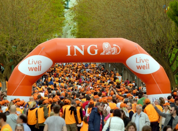 3&omicron; ING Live Well event