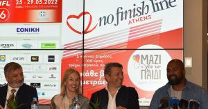 &Sigma;&upsilon;&gamma;&kappa;ί&nu;&eta;&sigma;&eta; &sigma;&tau;&eta;&nu; &pi;&alpha;&rho;&omicron;&upsilon;&sigma;ί&alpha;&sigma;&eta; &sigma;&tau;ό&chi;&omicron;&upsilon; &kappa;&alpha;&iota; &sigma;&kappa;&omicron;&pi;&omicron;ύ &tau;&omicron;&upsilon; 6&omicron;&upsilon; No Finish Line. &Kappa;&lambda;&epsilon;ί&nu;&omicron;&upsilon;&nu; &sigma;ή&mu;&epsilon;&rho;&alpha; &omicron;&iota; &epsilon;&gamma;&gamma;&rho;&alpha;&phi;έ&sigmaf; &sigma;&tau;&omicron;&nu; &alpha;&gamma;ώ&nu;&alpha; &tau;&omega;&nu; 100 &omega;&rho;ώ&nu;