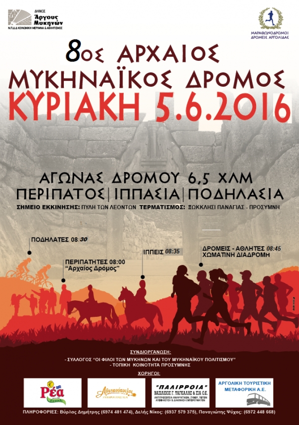 8&omicron;&sigmaf; &Alpha;&rho;&chi;&alpha;ί&omicron;&sigmaf; &Mu;&upsilon;&kappa;&eta;&nu;&alpha;ϊ&kappa;ό&sigmaf; &Delta;&rho;ό&mu;&omicron;&sigmaf;