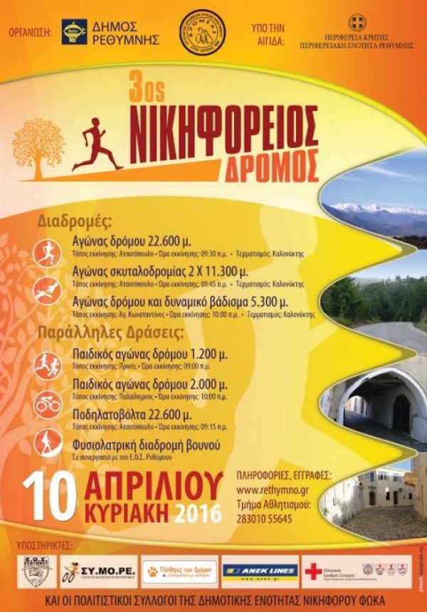 3&omicron;&sigmaf; ''&Nu;&Iota;&Kappa;&Eta;&Phi;&Omicron;&Rho;&Epsilon;&Iota;&Omicron;&Sigma; &Delta;&Rho;&Omicron;&Mu;&Omicron;&Sigma;''