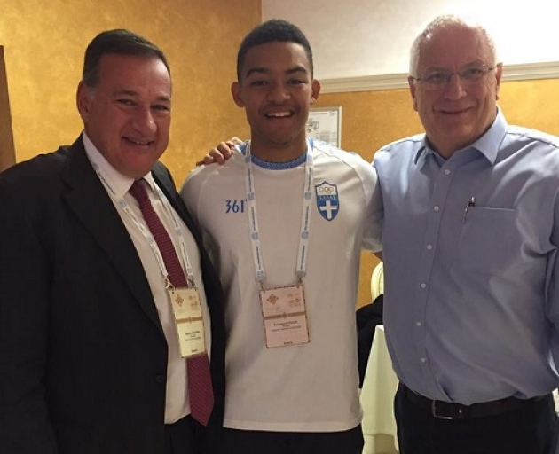 &Omicron; &Epsilon;&mu;&mu;&alpha;&nu;&omicron;&upsilon;ή&lambda; &Kappa;&alpha;&rho;&alpha;&lambda;ή&sigmaf; &kappa;&omicron;&rho;&upsilon;&phi;&alpha;ί&omicron;&sigmaf; &Epsilon;&upsilon;&rho;&omega;&pi;&alpha;ί&omicron;&sigmaf; &Nu;έ&omicron;&sigmaf; &alpha;&theta;&lambda;&eta;&tau;ή&sigmaf;