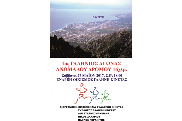 &Delta;&Epsilon;&Lambda;&Tau;&Iota;&Omicron; &Tau;&Upsilon;&Pi;&Omicron;&Upsilon; - &Pi;&rho;&omicron;&kappa;ή&rho;&upsilon;&xi;&eta; 1&omicron;&sigmaf; &Gamma;&alpha;&lambda;ή&nu;&iota;&omicron;&sigmaf; &alpha;&gamma;ώ&nu;&alpha;&sigmaf; &alpha;&nu;ώ&mu;&alpha;&lambda;&omicron;&upsilon; &delta;&rho;ό&mu;&omicron;&upsilon;