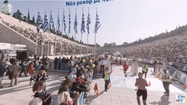 &Omicron; 33&omicron;&sigmaf; &Mu;&alpha;&rho;&alpha;&theta;ώ&nu;&iota;&omicron;&sigmaf; &Alpha;&theta;ή&nu;&alpha;&sigmaf; &sigma;&epsilon; &sigma;&phi;&alpha;&iota;&rho;&iota;&kappa;ό-360 video (360 degrees video) &alpha;&pi;ό &tau;o&nu; &Sigma;&Epsilon;&Gamma;&Alpha;&Sigma; &kappa;&alpha;&iota; &tau;&eta;&nu; Experience Greece