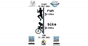&Alpha;&pi;ό 10/05 έ&omega;&sigmaf; 13/06 &tau;&omicron; Levadia Virtual challenge RUN &amp; BIKE
