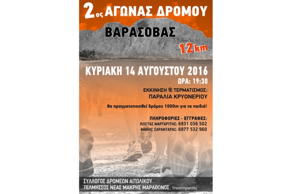 &Delta;&Epsilon;&Lambda;&Tau;&Iota;&Omicron; &Tau;&Upsilon;&Pi;&Omicron;&Upsilon; - &Pi;&rho;&omicron;&kappa;ή&rho;&upsilon;&xi;&eta; 2&omicron;&sigmaf; &Alpha;&gamma;ώ&nu;&alpha;&sigmaf; &Delta;&rho;ό&mu;&omicron;&upsilon; &Beta;&alpha;&rho;ά&sigma;&omicron;&beta;&alpha;&sigmaf;