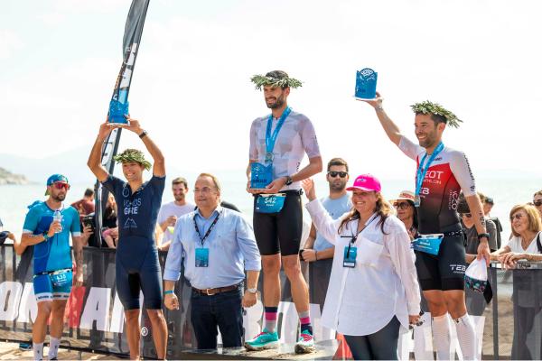 &Mu;&epsilon; &mu;&epsilon;&gamma;ά&lambda;&eta; &epsilon;&pi;&iota;&tau;&upsilon;&chi;ί&alpha; &omicron;&lambda;&omicron;&kappa;&lambda;&eta;&rho;ώ&theta;&eta;&kappa;&epsilon; &tau;&omicron; IRONMAN&reg; 70.3&reg; Vouliagmeni, Greece 2023