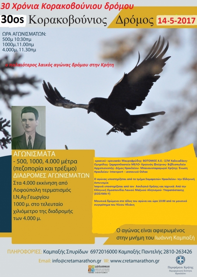 30&omicron;&sigmaf; &Kappa;&omicron;&rho;&alpha;&kappa;&omicron;&beta;&omicron;ύ&nu;&iota;&omicron;&sigmaf; &delta;&rho;ό&mu;&omicron;&sigmaf;