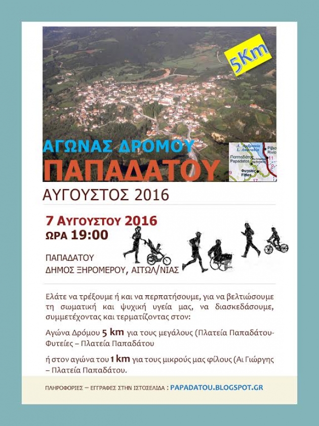 1&omicron;&sigmaf; &alpha;&gamma;ώ&nu;&alpha;&sigmaf; &delta;&rho;ό&mu;&omicron;&upsilon; &Pi;&alpha;&pi;&alpha;&delta;ά&tau;&omicron;&upsilon; &Xi;&eta;&rho;&omicron;&mu;έ&rho;&omicron;&upsilon;